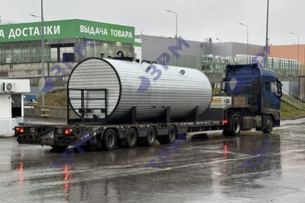 Резервуар горизонтальный стальной РГС-30 в Красноярске - Опытный завод резервуаров и металлоконструкций