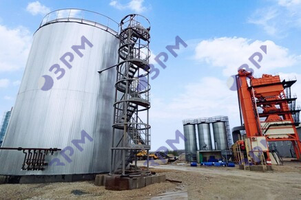 Резервуар РВС-1000 м3 для битума в Саратовской области  в Красноярске - Опытный завод резервуаров и металлоконструкций