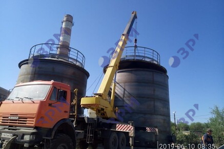 РВС-300 м3 для битума в Красноярске - Опытный завод резервуаров и металлоконструкций
