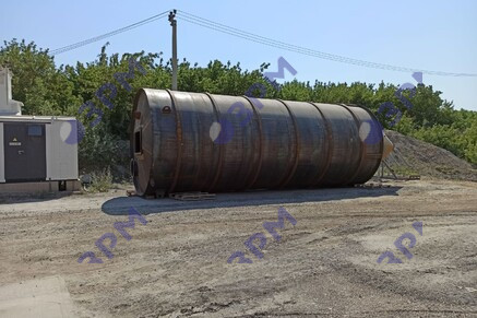 Силос 100 м3 для минерального порошка и других сыпучих материалов  в Красноярске - Опытный завод резервуаров и металлоконструкций